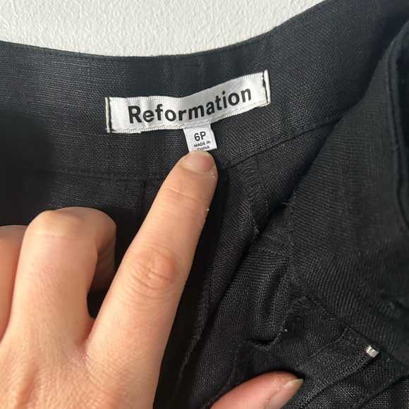 Reformation Vesta Linen Pant - Picture 6 of 7
